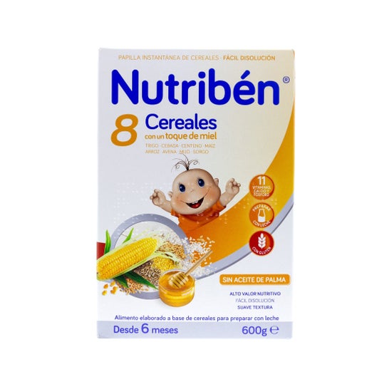 Nutribén™ 8 céréales et miel 600 g
