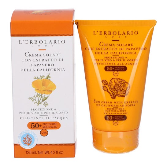 L’Erbolario Crème solaire visage et corps SPF50+ 125 ml