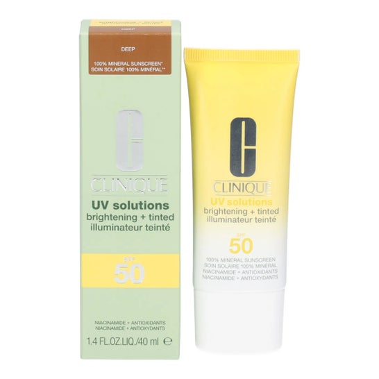 Clinique UV Solutions Brightening + Tinted Deep SPF50 40 ml