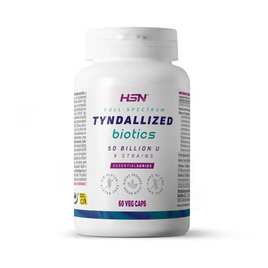 HSN Biotics Tindalizados 50 Billion U Espectro Completo 60vcaps