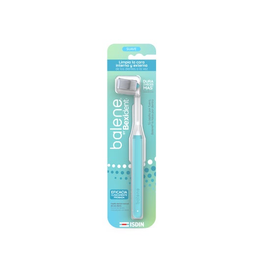 Isdin Bexident Balene Brosse Dents Doux Turquoise 1 ut