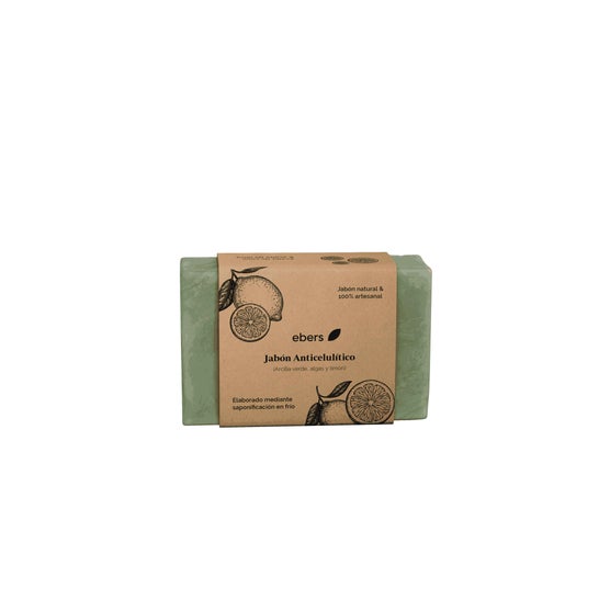 Ebers Savon Anti-Cellulite Argile Verte 100g