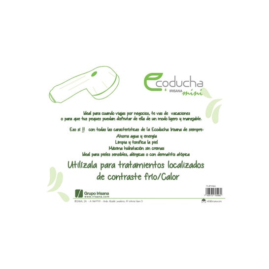 Irisana Ecodouche Mini Ir15 1 Unité