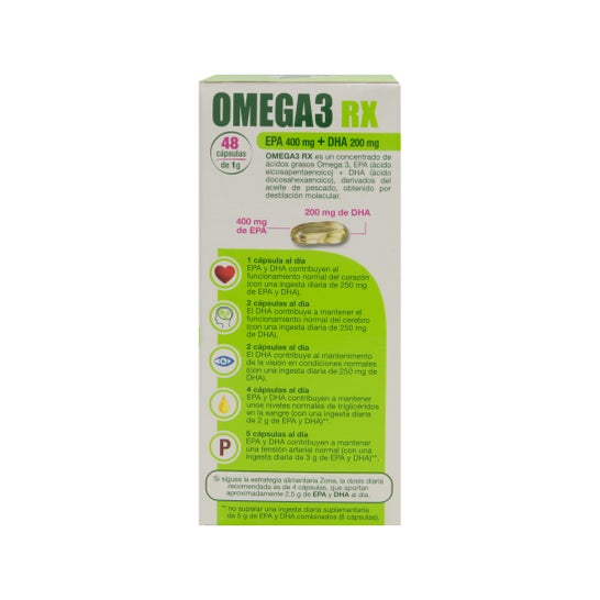Enerzona oméga 3 RX 48càps