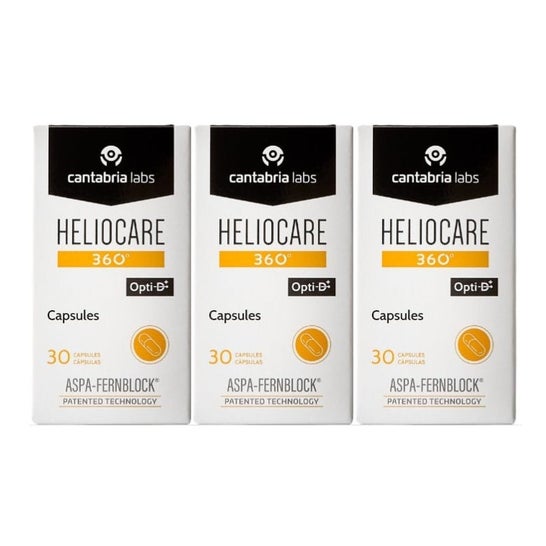 Heliocare 360º D Plus Cápsulas 3x30caps