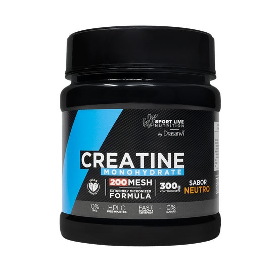 Drasanvi Créatine Monohydrate 200 Mesh Sport Live 300 g