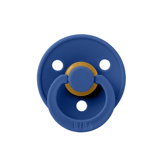 Bibs Colour Round Chupeta Cornflower +0M 1 Unidade