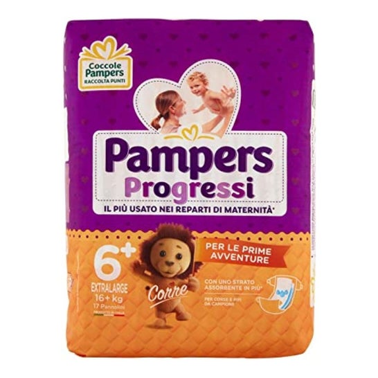 Pampers Progressi Culotte XL 60 couches Taille 6 15 + kg 