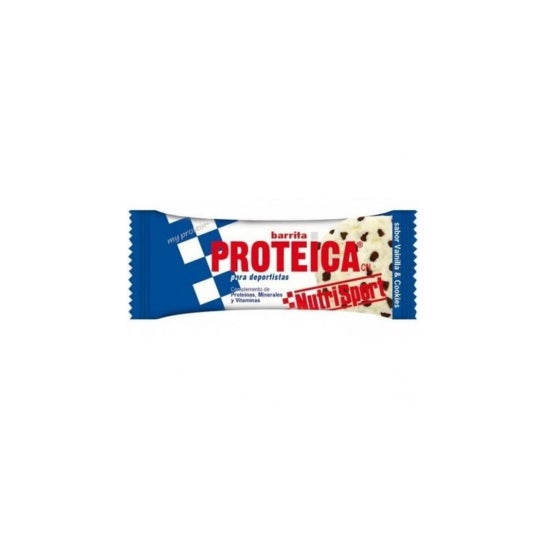 Nutrisport Barrita Proteica Vainilla Cookies 46g *