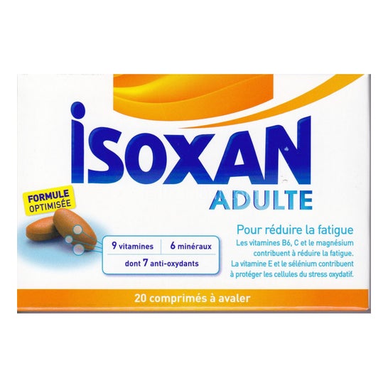 Isoxan Adulte 20 comprimés