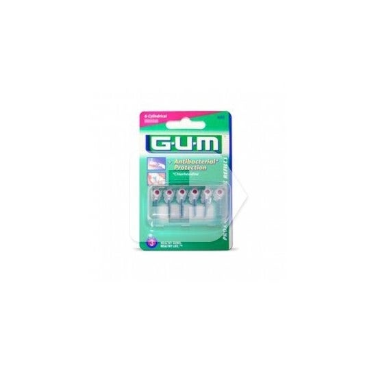 GUM™ Proxabrush 618 brosse interdentaire pour 8 pièces rechargeable