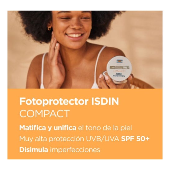 Fotoprotector ISDIN® Compact Bronze SPF 50+ 10 g