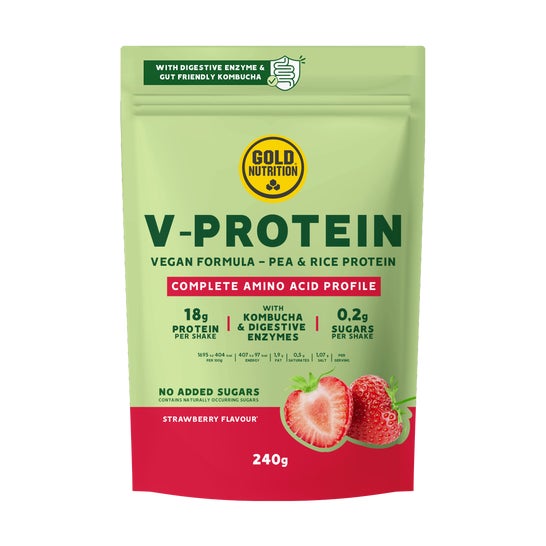 Gold Nutrition V-Protein Fraise 720 g