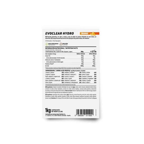 HSN Evoclear Hydro Naranja 1kg