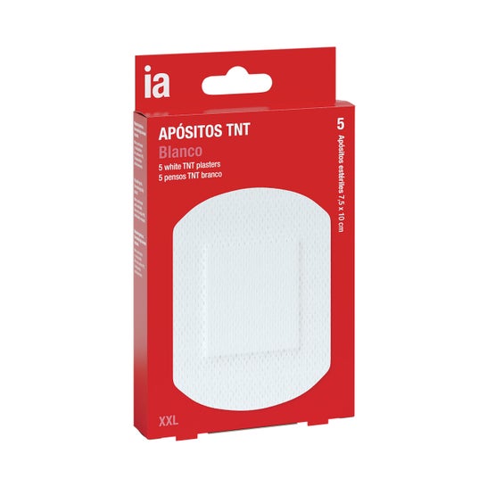 Interapothek Pansements TNT Blanc 7,5x10cm 5 uts