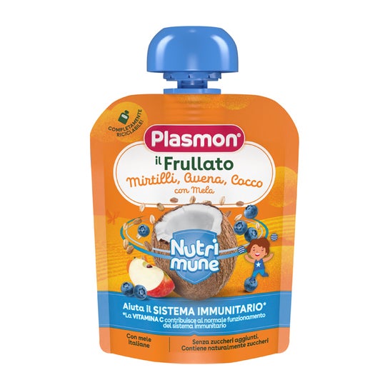 Plasmon Nutri-Mune Myrtille Avoine Coco 85g