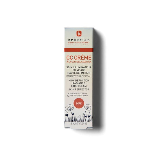 Erborian CC Crème à la Centella Asiatique Doré 15ml
