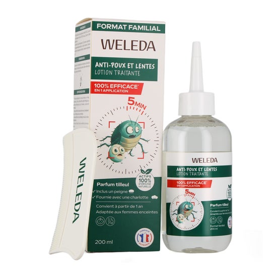 Weleda Lotion traitante anti-poux et lentes 200 ml