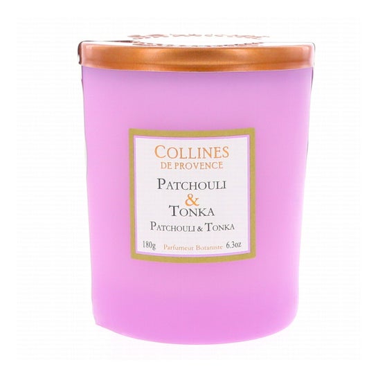 Collines De Provence Bougie Parfumée Patchouli & Tonka 180g