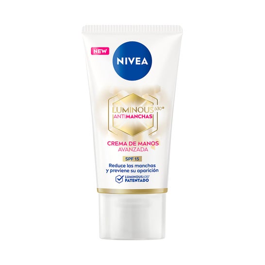 Nivea Luminous 630º Anti Taches Crème Mains Spf15 50ml