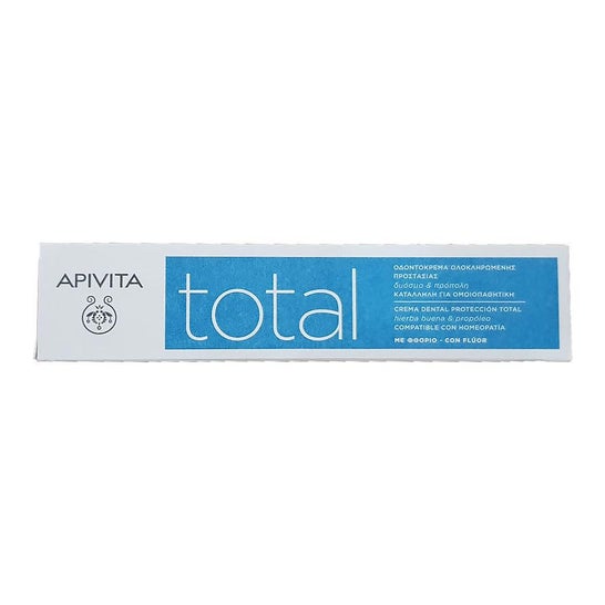 Apivita total dentifrice à la menthe 75ml