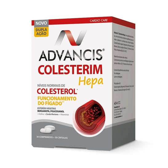 Advancis Colesterim Hepa 30comp + 30caps
