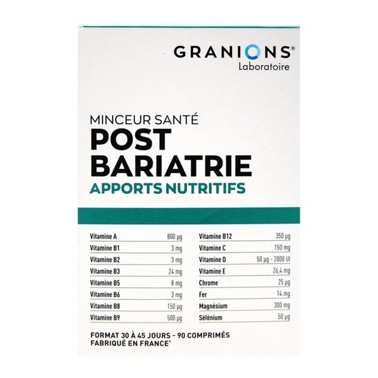 Granions Post-Bariatre 90comp