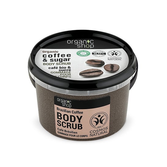 Organic Shop Exfoliating Body Scrub Brazilian Coffee 250ml