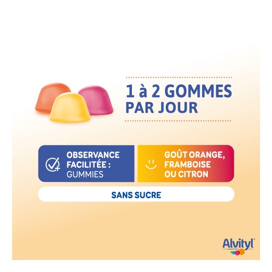 Alvityl Énergie 50 Gommes