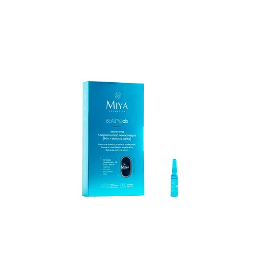 Miya Cosmetics BEAUTY.lab Ampollas Hidratantes Manzana 7x1,5ml