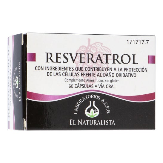El Naturalista Resveratrol 60caps