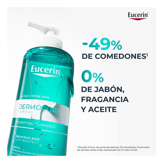 Eucerin DermoPure Clinical Gel Nettoyant Purifiant 200ml