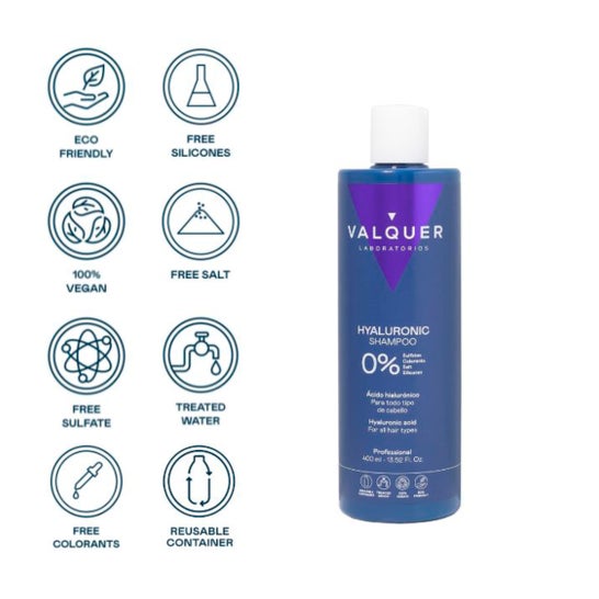 Valquer Champú Ácido Hialurónico 400ml