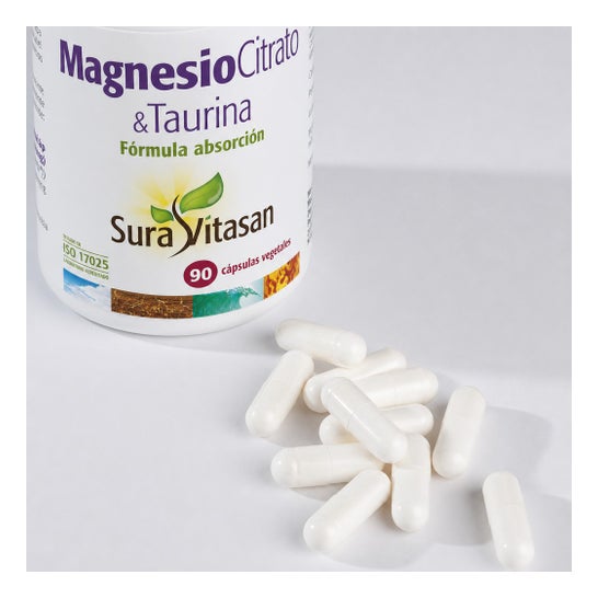 Sura Vitasan Magnésium Citrate & Taurine 90 gélules