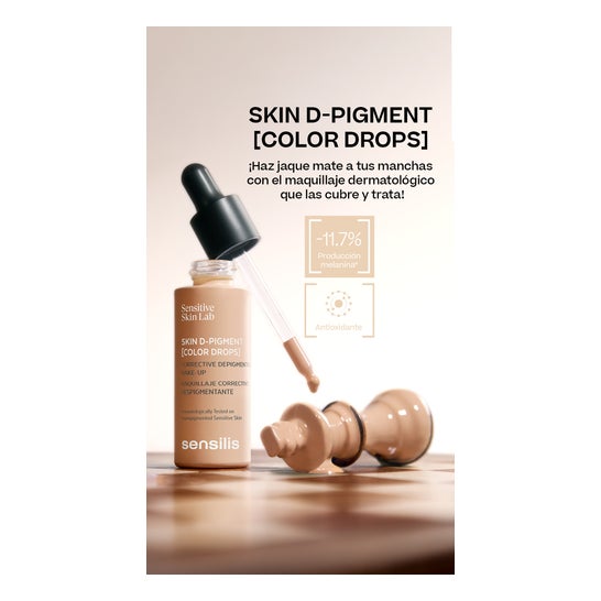 Sensilis Skin D-Pigment Make Up 05 Beige Rose 30ml