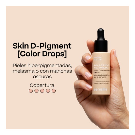 Sensilis Skin D-Pigment Make Up 05 Beige Rose 30ml