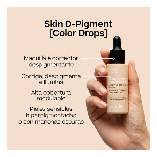 Sensilis Skin D-Pigment Make Up 05 Beige Rose 30ml