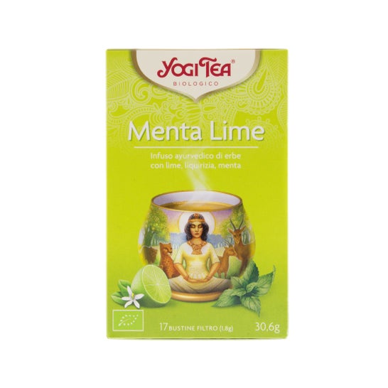 Yogi Tea lima y menta menta 17 bolsas