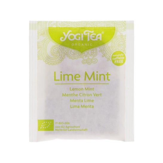 Yogi Tea lima y menta menta 17 bolsas