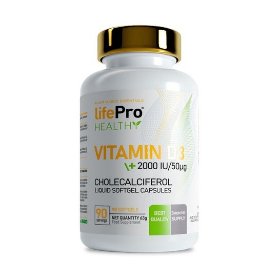 Life Pro Nutrition Vitamin D3 2000Ui 90caps