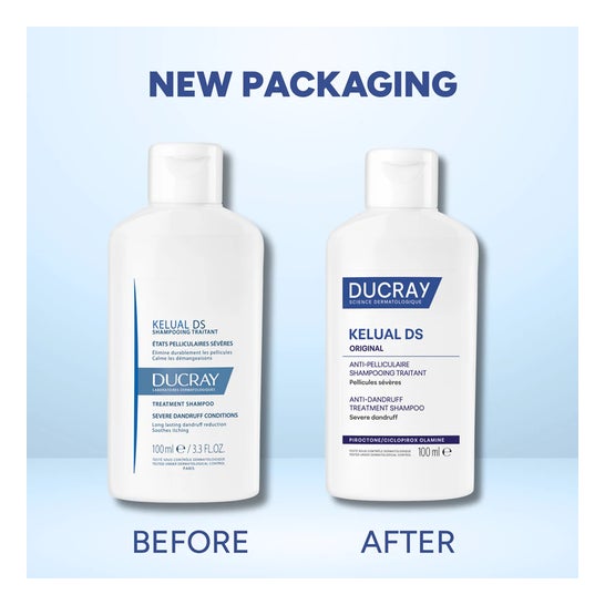 Ducray Kelual DS Shampoo Anti-Pelliculaire Cuir Chevelu 100 ml