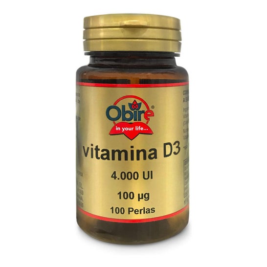 Obire Vitamine D3 4000ui 100caps