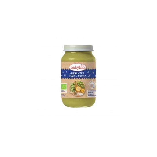 Babybio Bio Pois, Maóz & Rice Jar 200g