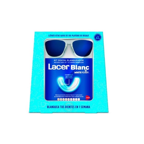 Lacer Blanc Kit White Flash + Lunettes de Soleil