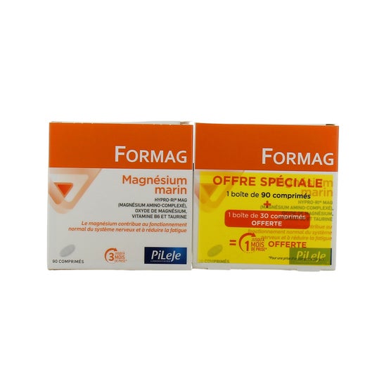 Formag Pack Magnésium Marin 120 Comprimés