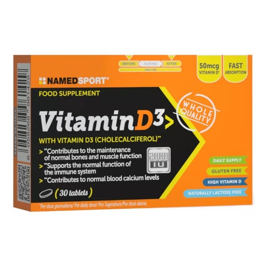 NamedSport Vitamin D3 30comp