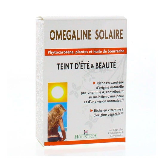 Holistica Omégaline Solaire Teint d'Été & Beauté 60caps