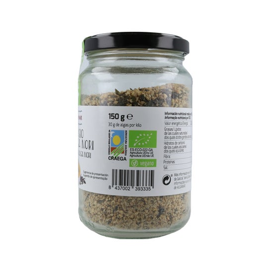 Algamar Gomasio aux algues Nori Eco 130g