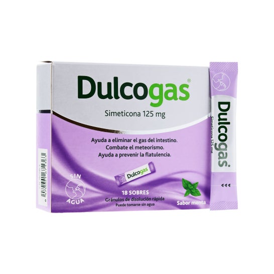 Dulcogas 18 sachets 125mg