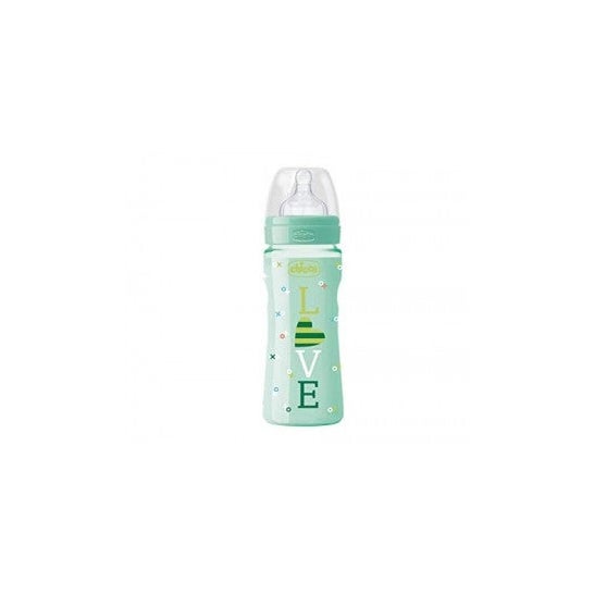 Chicco Benessere Bouteille 330ml Silicone 4m